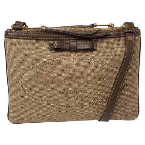 tracolla prada in tessuto logo jacquard|Prada Logo Jacquard .